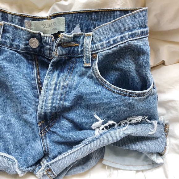 Levi's Pants - levi’s 512 slim fit jean shorts